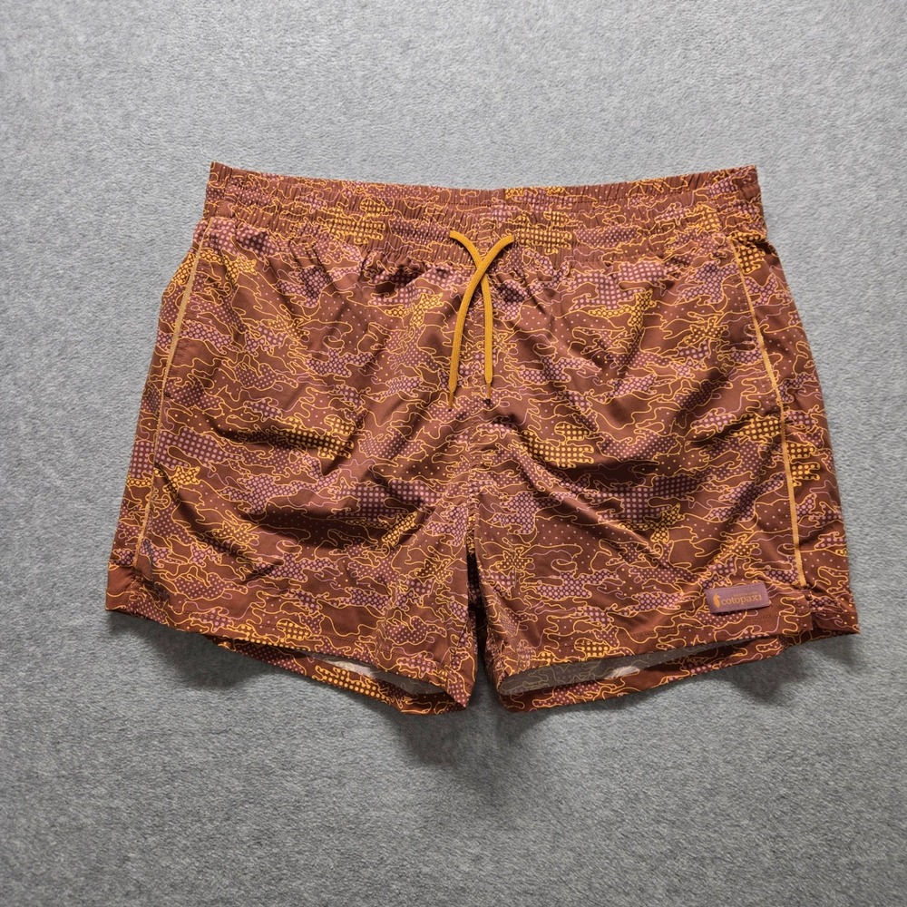 Cotopaxi Brinco 5" Short Print Scenic Route Faded Brick Mens XL NWT UPF 50+